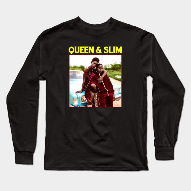 Queen & Slim Long Sleeve T-Shirt by rembo